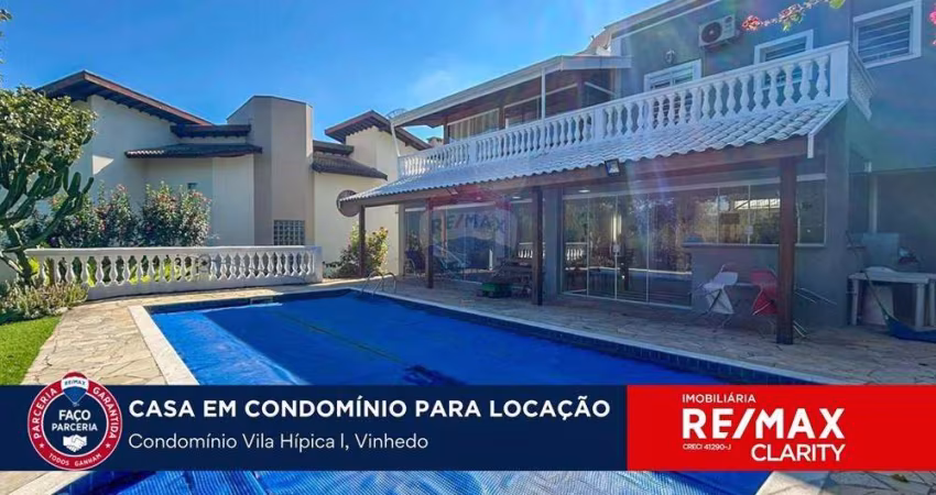 Casa Mobiliada para Locação - 4 suites - Vila Hipica I