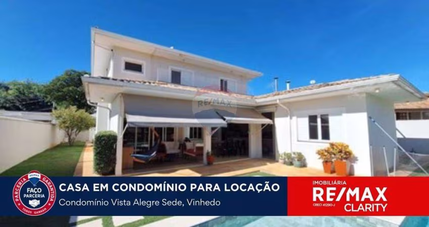 Casa para locação em Vinhedo no condomínio Vista Alegre Sede.