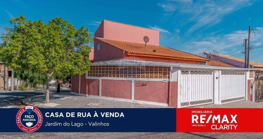 Casa Térrea com 4 quartos sendo 3 suítes em Valinhos SP a venda, R$ 629.999,00 Jardim do Lago em Valinhos