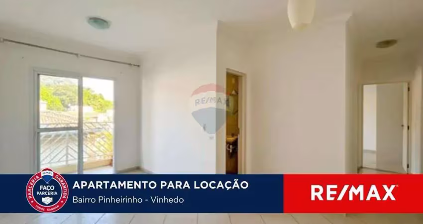 Apartamento de 63m2 para locação - condomínio parque dos pinheirinhos, vinhedo-sp