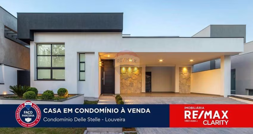 Casa a venda no Cond. Residencial Delle Stelle, 3 suítes e elevador, Louveira/SP