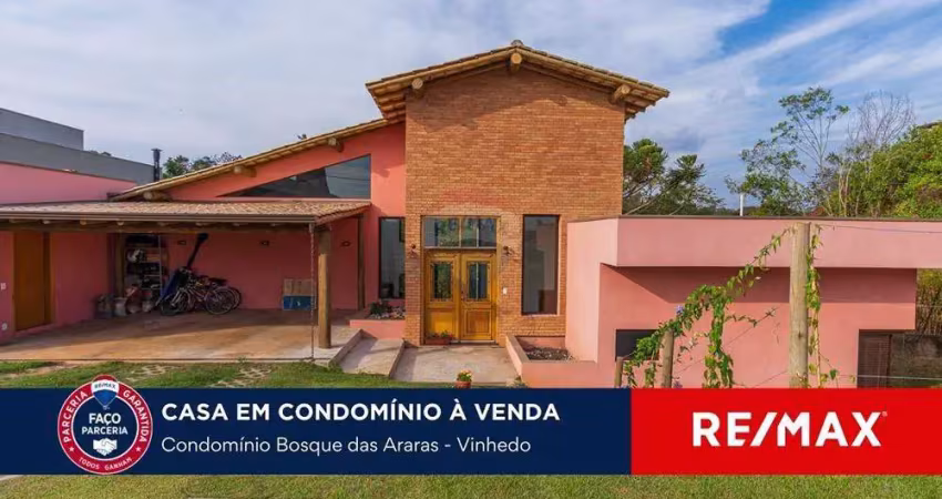 Casa em condomínio fechado com 3 quartos à venda na Rua Araraleari, 125, Bosque, Vinhedo
