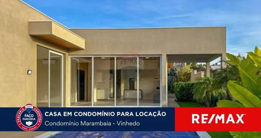 Casa de condomínio com 4 quartos e 6 banheiros para alugar, 350 m² por r$ 18.400/mês
