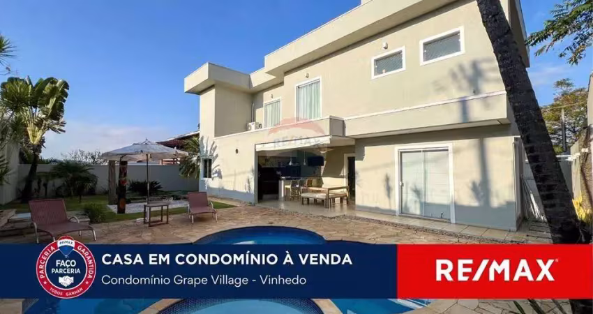 Casa em condomínio fechado com 3 quartos à venda na Alameda Rubi, 61, Condomínio Grape Village, Vinhedo