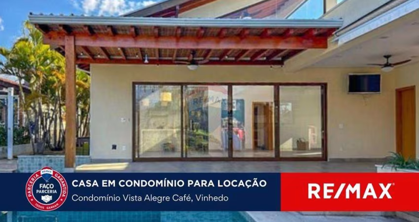Casa para locação no condomínio vista alegre – vinhedo/sp