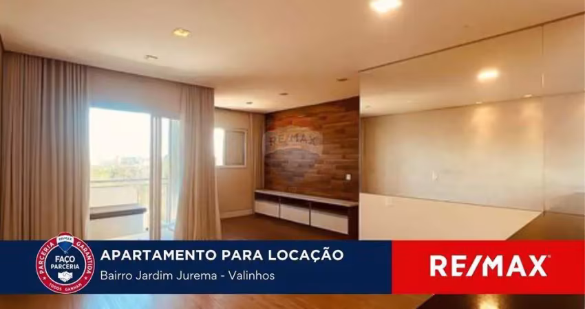 Apartamento para alugar com 64m², por r$ 3.600,00 - condomínio mais campos salles em valinhos/sp.