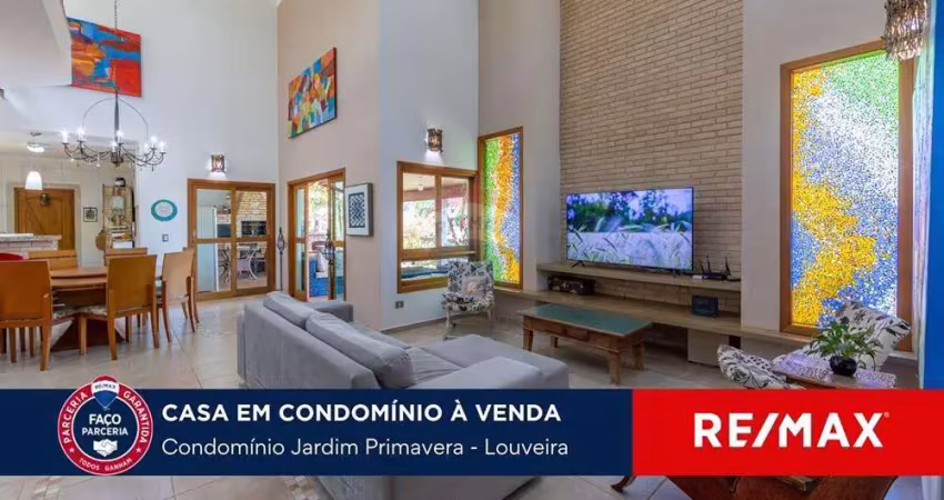 Casa em condomínio fechado com 4 quartos à venda na Alameda das Sibipirunas, 002, Vilagge Capricio, Louveira
