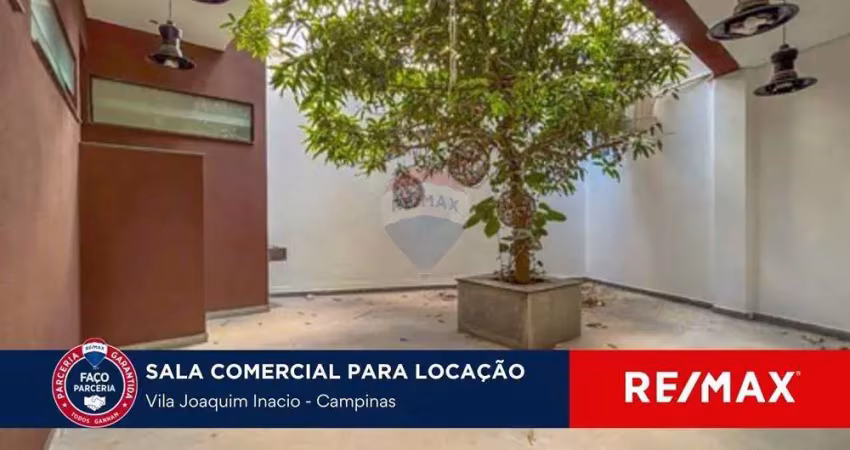 Sala comercial para alugar com 200m² por r$ 5.000,00 - vila joaquim inácio, campinas/sp.