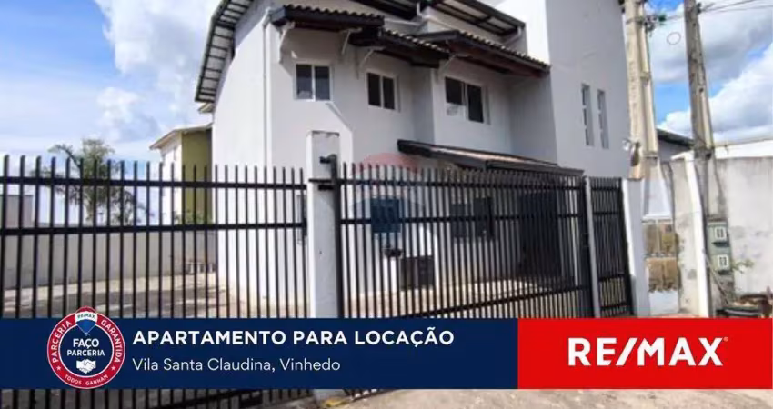 Aparatamento para locação no santa claudina em vinhedo/sp