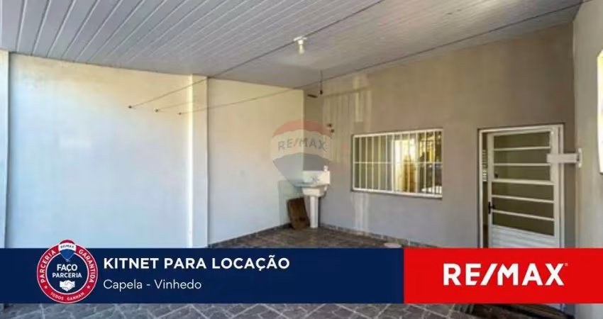 Excelente kitnet para locação no bairro da capela – vinhedo/sp