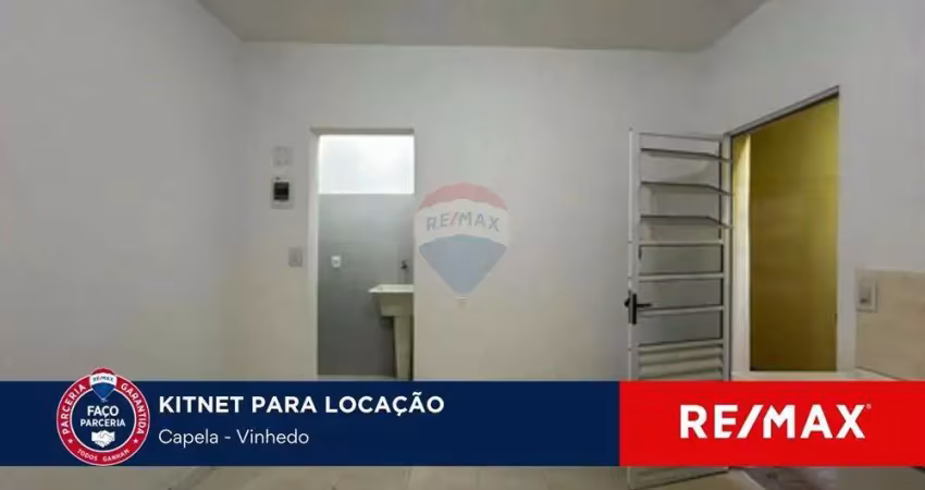 Excelente kitnet para locação no bairro da capela – vinhedo/sp