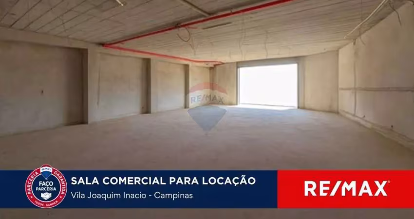Sala comercial para alugar com 200m² por r$ 5.000,00 - vila joaquim inácio, campinas/sp.