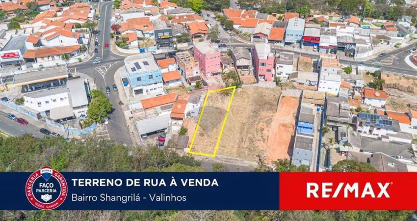 Terreno comercial  499 m²  à venda no bairro shangrilá – valinhos