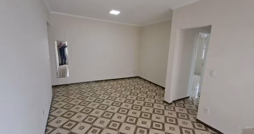 Amplo apartamento para alugar com sacada, 80m² 02 dorm. itararé, são vicente sp