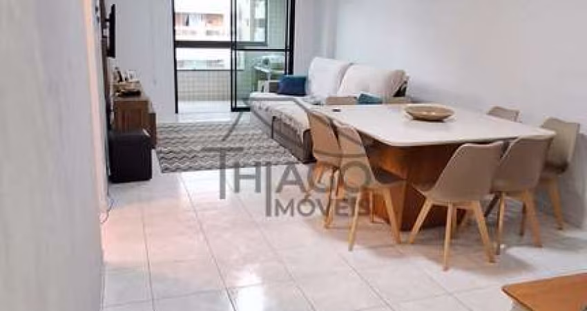 Apartamento à venda, Canto do Forte, Praia Grande, SP, com dois dormitórios sendo um suíte, area de