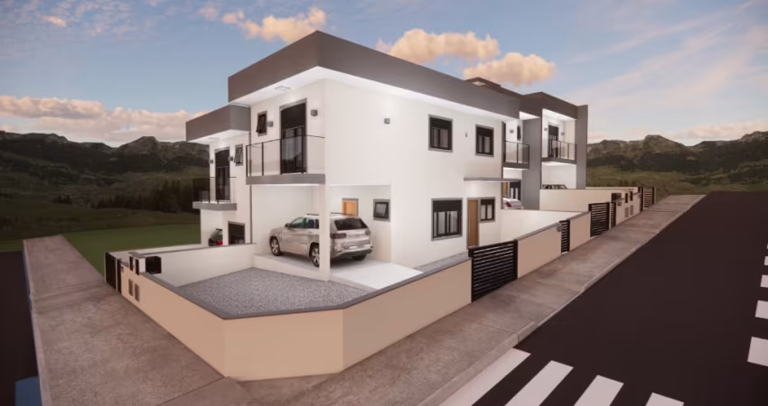 Sobrado com amplo terreno de equina em São José