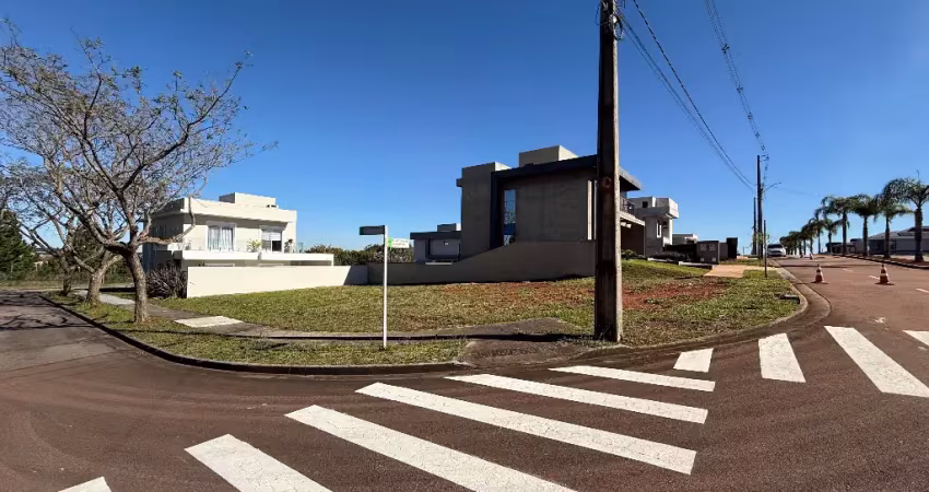 Terreno em condomínio fechado à venda na Rua João Silvio de Lara Machado, 110, Jardim Carvalho, Ponta Grossa