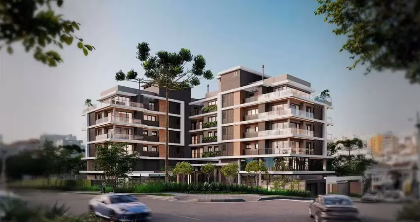 Apartamento com 4 quartos à venda na Rua Professor Duílio Aníbal Calderari, Hugo Lange, Curitiba