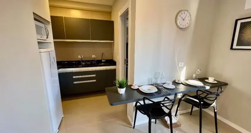 Studio mobiliado no centro de curitiba – próximo ao shopping estação ️