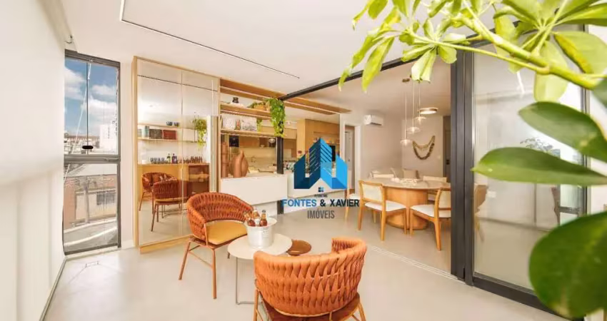 Lançamento na esquina das ruas tiradentes e benjamin constant, apartamento garden, 3 quartos (suíte) e lazer na cobertura!