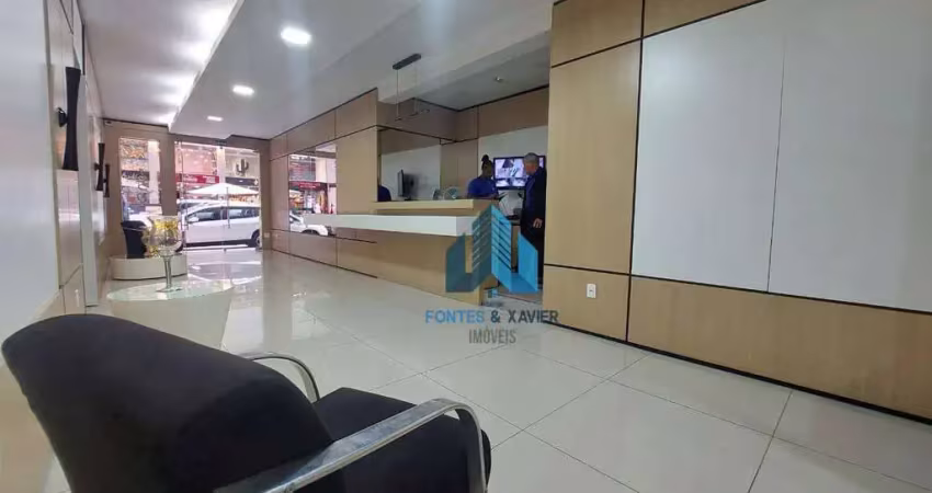 Apartamento com 1 quarto à venda, 40 m² por r$ 200.000 - centro - juiz de fora/mg