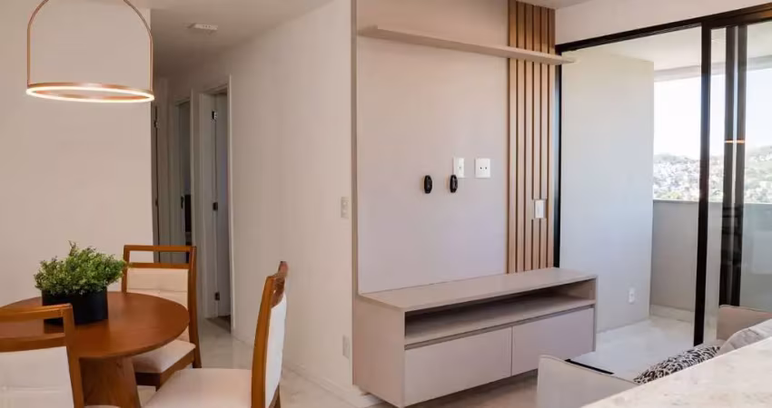 Apartamento mobiliado com 3 quartos à venda, 73 m² por r$ 690.000 - granbery - juiz de fora/mg
