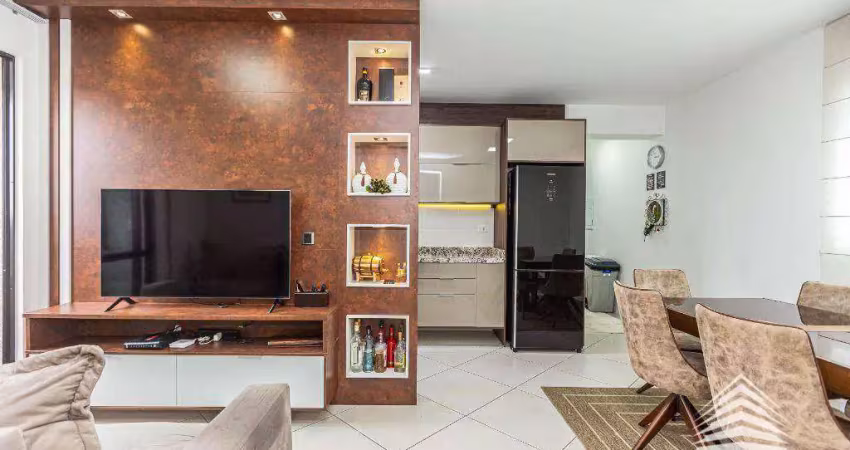 Apartamento face norte, ensolarado, 3 quartos, 1suíte, sacada com churrasqueira, equipado de armários ótima ventilação, perto do Shopping Palladium.