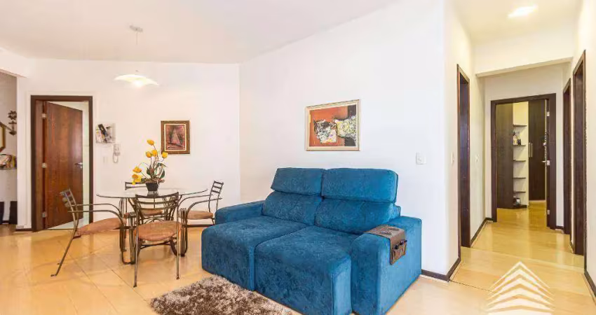 Apartamento com 3 quartos, 2 vagas e depósito à venda, 77 m² por r$ 498.000 - portão - curitiba/pr