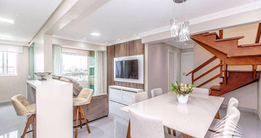 Apartamento com 3 dormitórios à venda, 89 m² por R$ 850.000,00 - Capão Raso - Curitiba/PR