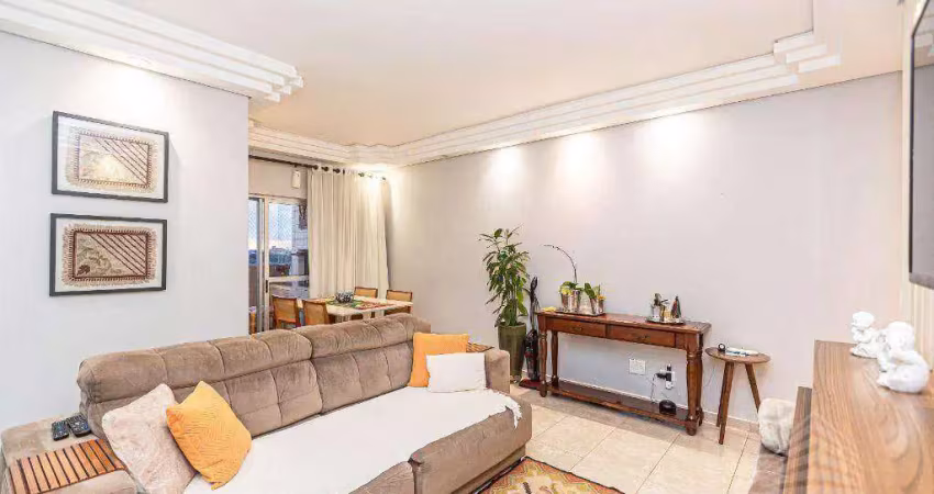 Apartamento com 3 dormitórios à venda, 80 m² por r$ 690.000,00 - portão - curitiba/pr