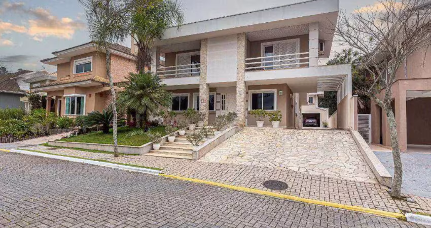 Casa com 4 dormitórios à venda, 465 m² por r$ 3.600.000,00 - campo comprido - curitiba/pr