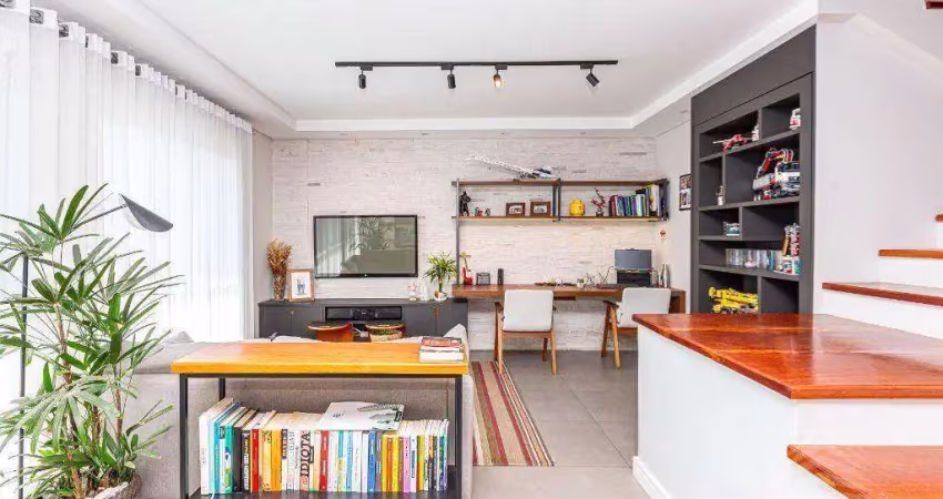 Apartamento duplex com 2 dormitórios à venda, 92 m² por r$ 1.084.900,00 - água verde - curitiba/pr