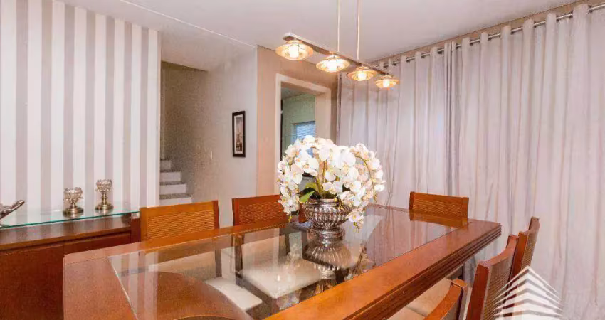 Sobrado com 3 dormitórios à venda, 153 m² por r$ 689.000,00 - parolin - curitiba/pr