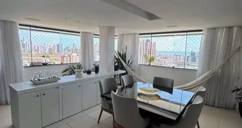 Apartamento alto padrão no retão de manaíra – 225m² | 4 suítes | 3 vagas