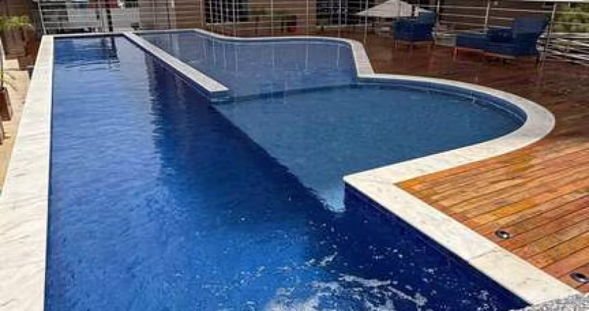 Apartamento Mobiliado e Projetado no Brisamar – Porteira Fechada e Andar Alto!