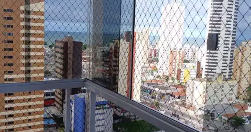 Apartamento à venda em manaíra | vista mar | andar alto | projetado