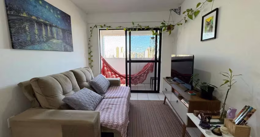 Condomínio clube com 3 quartos, 85m², andar alto, posição sul