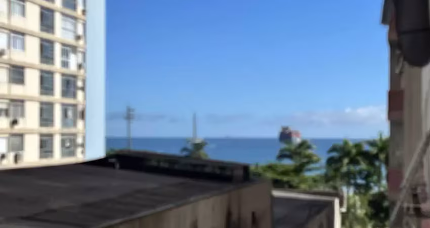 Apartamento 2 quartos para venda em santos, boqueirão, 2 dormitórios, 1 banheiro