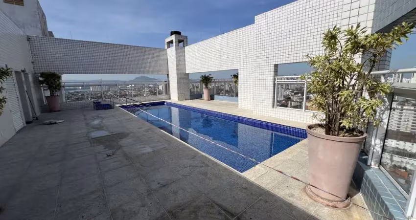 Apartamento 2 quartos para locação em santos, boqueirão, 2 dormitórios, 1 suíte, 3 banheiros, 2 vagas