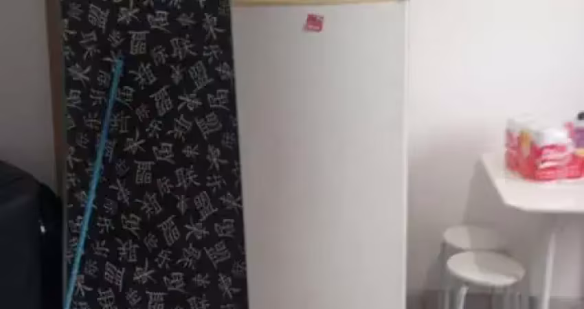 Kitnet para locação em praia grande, ocian, 1 dormitório, 1 banheiro, 1 vaga