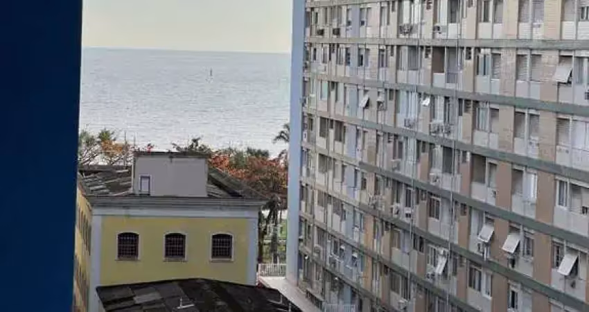Kitnet para locação em santos, embaré, 1 dormitório, 1 banheiro, 1 vaga