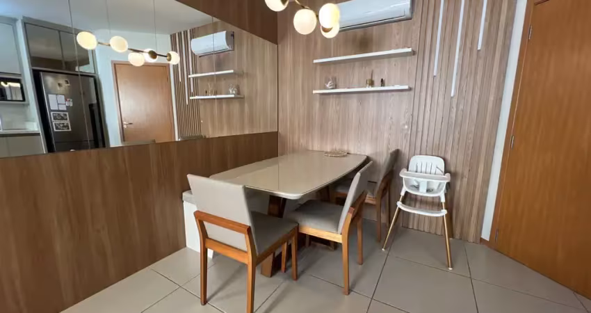 Apartamento totalmente mobiliado em um condomínio completo!