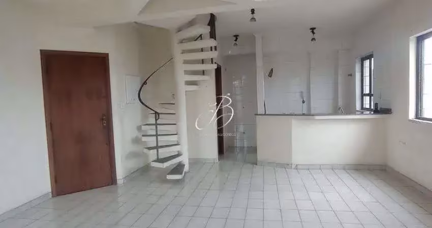 Apartamento duplex de 01 dormitório  a venda na Ponta da Praia em Santos