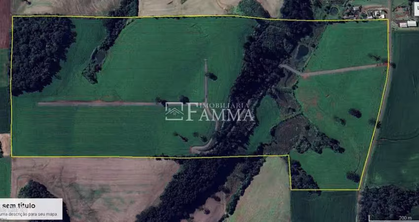 Chácaras rurais com documentação individual, rua  asfaltada  - pato branco - pr