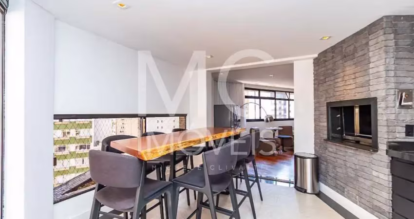 Apartamento com 263 m², 3 quartos sendo 3 suítes à venda no bairro batel.