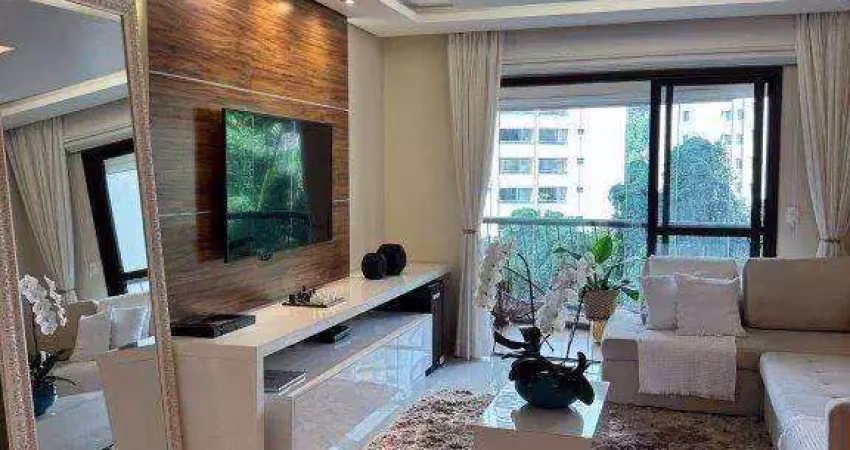 Apartamento com 3 dormitórios à venda, 110 m² por r$ 860.000,00 - chácara agrindus - taboão da serra/sp