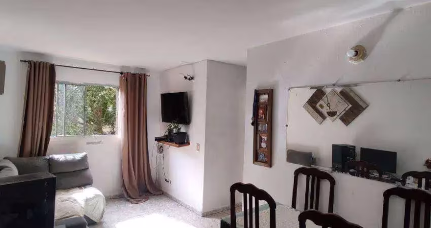 Apartamento com 2 dormitórios à venda, 52 m² por r$ 200.000,00 - parque pinheiros - taboão da serra/sp