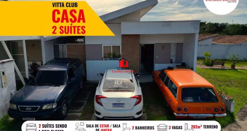 Casa em Condomínio para Venda em Manaus, Tarumã-Açu, 2 dormitórios, 2 suítes, 3 banheiros, 3 vagas