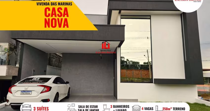 Casa em Condomínio para Venda em Manaus, Ponta Negra, 3 dormitórios, 3 suítes, 4 banheiros, 4 vagas