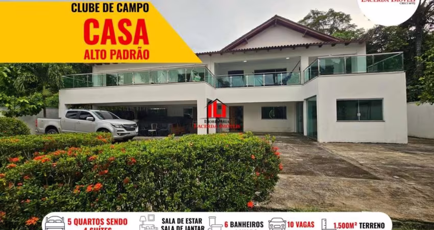 Casa em Condomínio para Venda em Manaus, Ponta Negra, 5 dormitórios, 4 suítes, 5 banheiros, 10 vagas